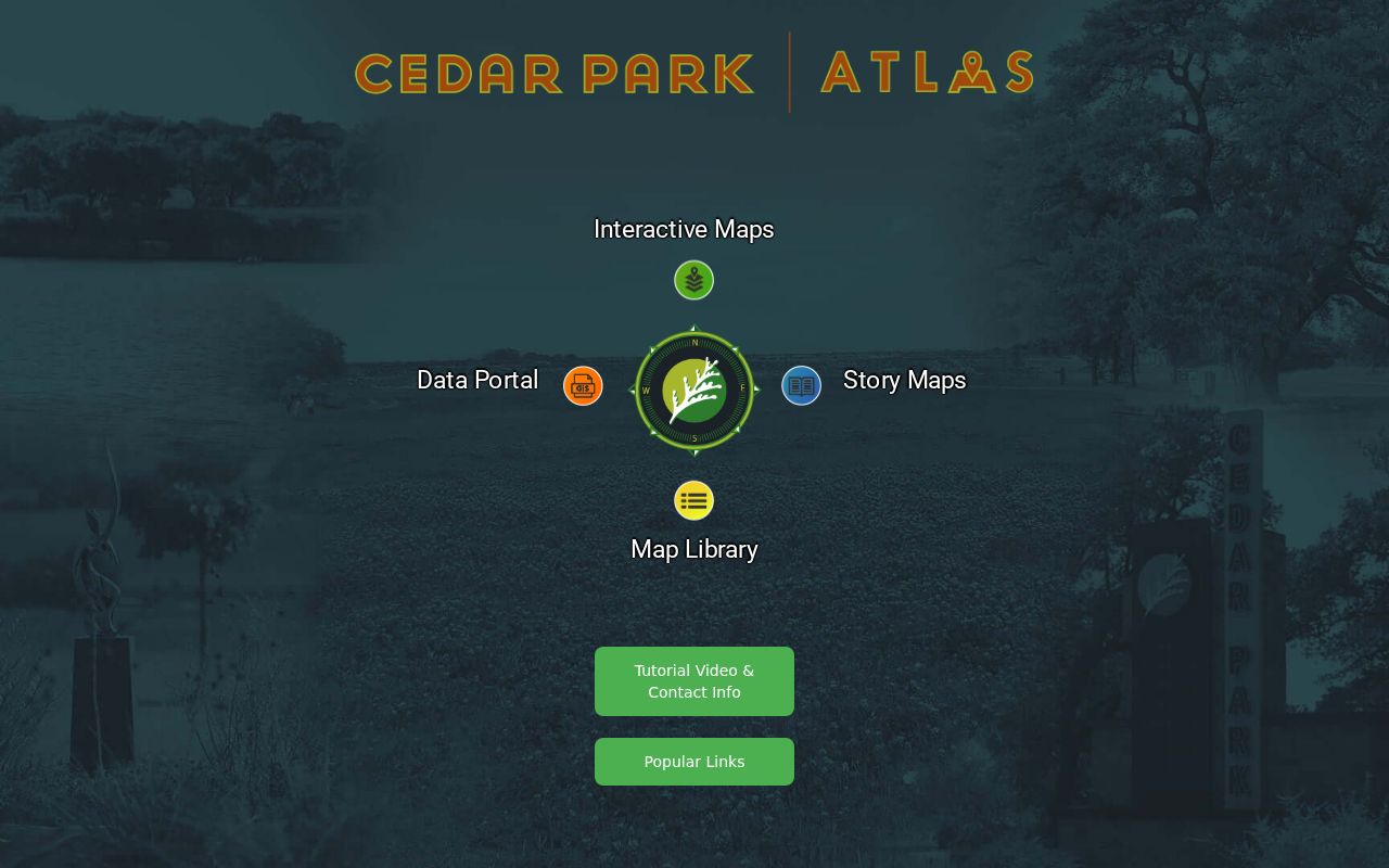 Cedar Park residents directory Atlas map and data portal